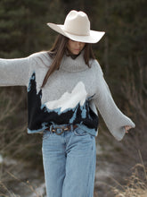 Load image into Gallery viewer, Bluebird Turtleneck Sweater