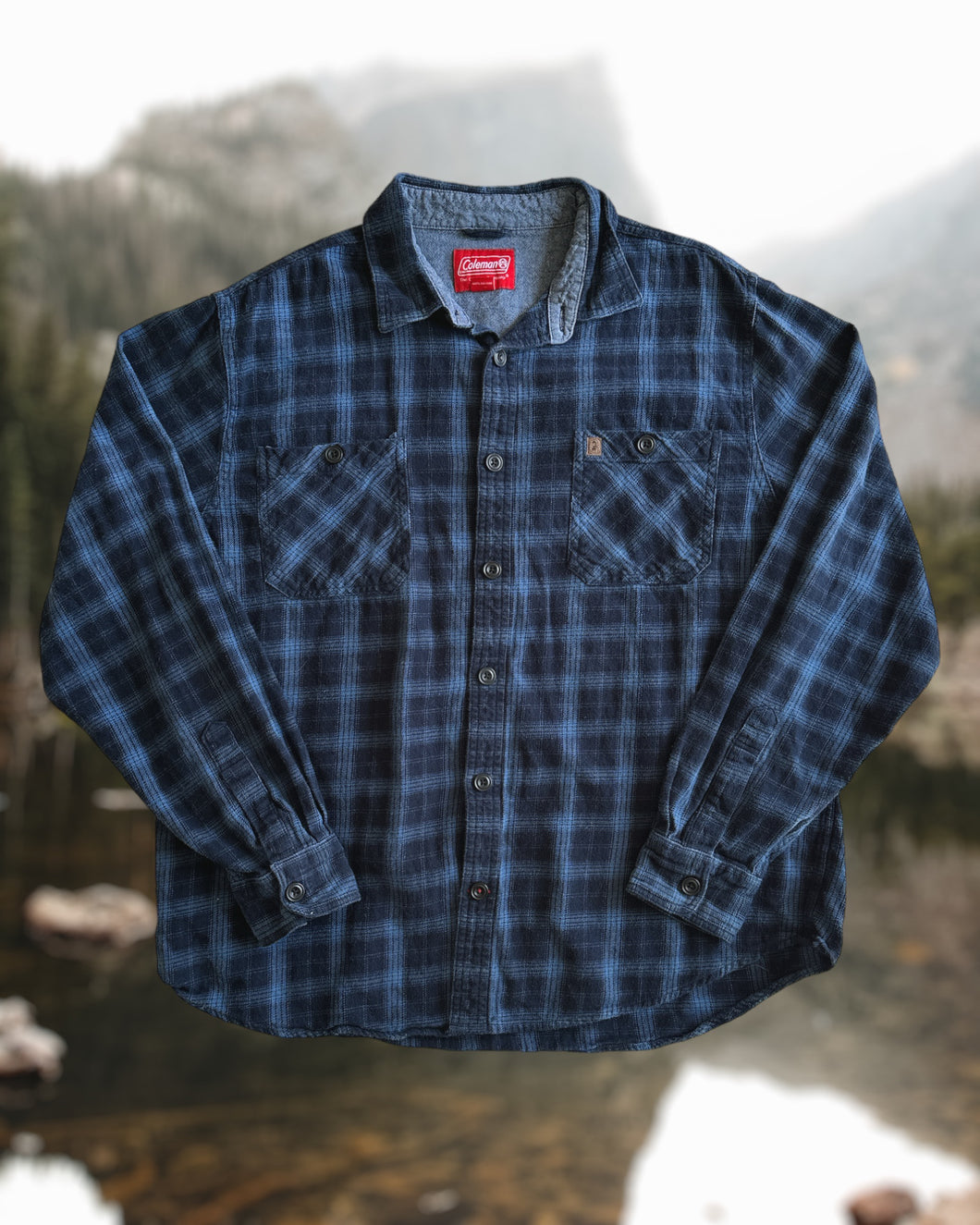 Vintage Coleman Camping Flannel - XL