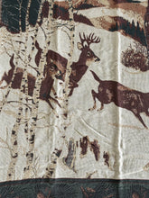 Load image into Gallery viewer, Vintage Winter Deer Throw
