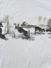 Load image into Gallery viewer, Vintage Deer Wrap Around Long Sleeve Tee - Large
