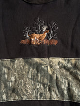 Load image into Gallery viewer, Vintage Camo Black Buck Crewneck - XL
