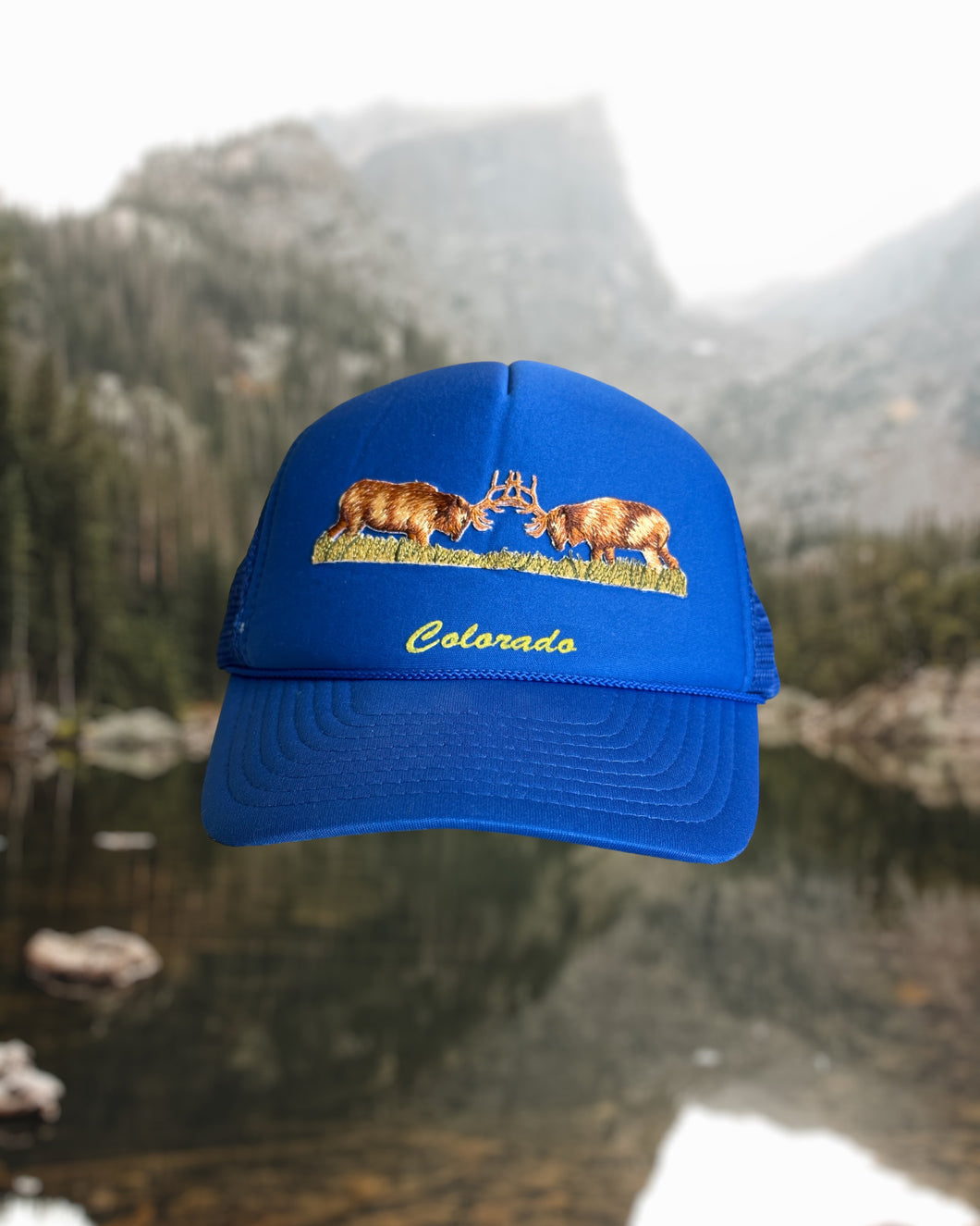 Vintage 90’s Colorado Elk Trucker Hat
