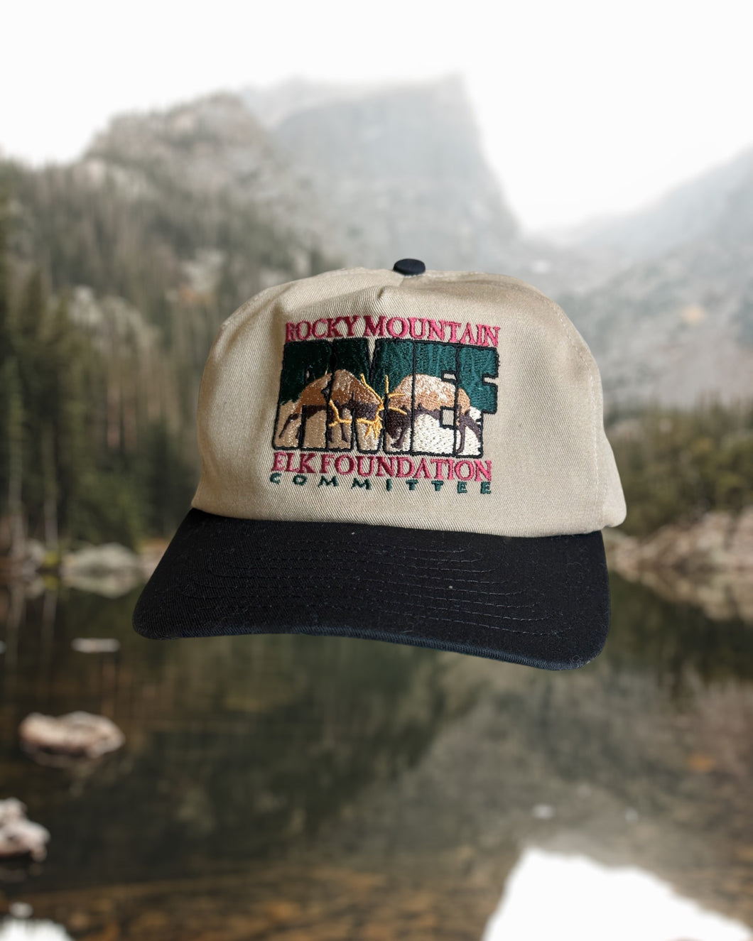 Vintage 90’s Rocky Mountain Elk Foundation Trucker Hat