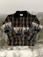 Load image into Gallery viewer, Vintage Plaid Winter Jacket - L
