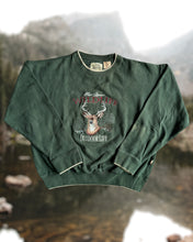 Load image into Gallery viewer, Vintage Embroidered Buck Crewneck - L
