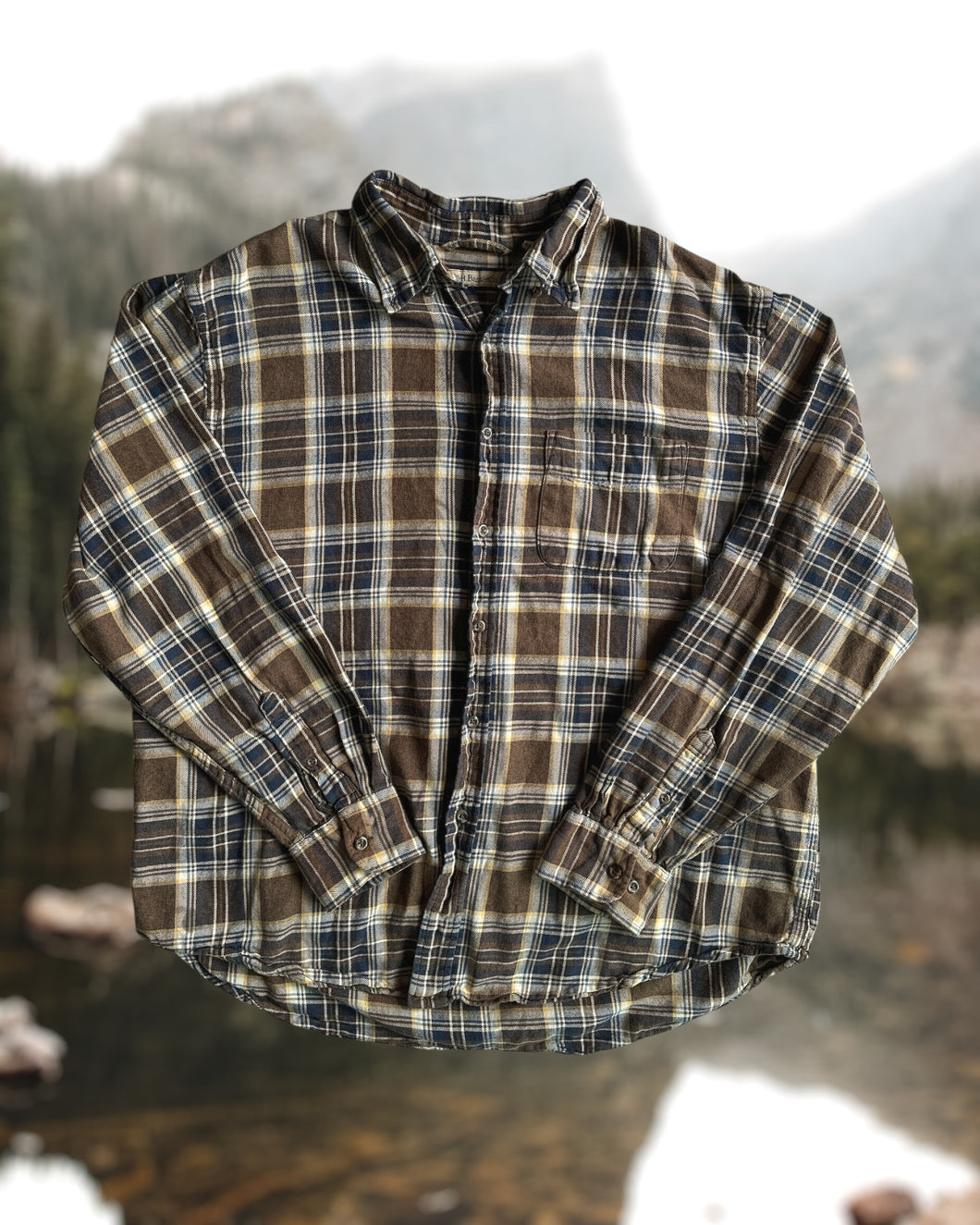 Vintage Camping Flannel -XL