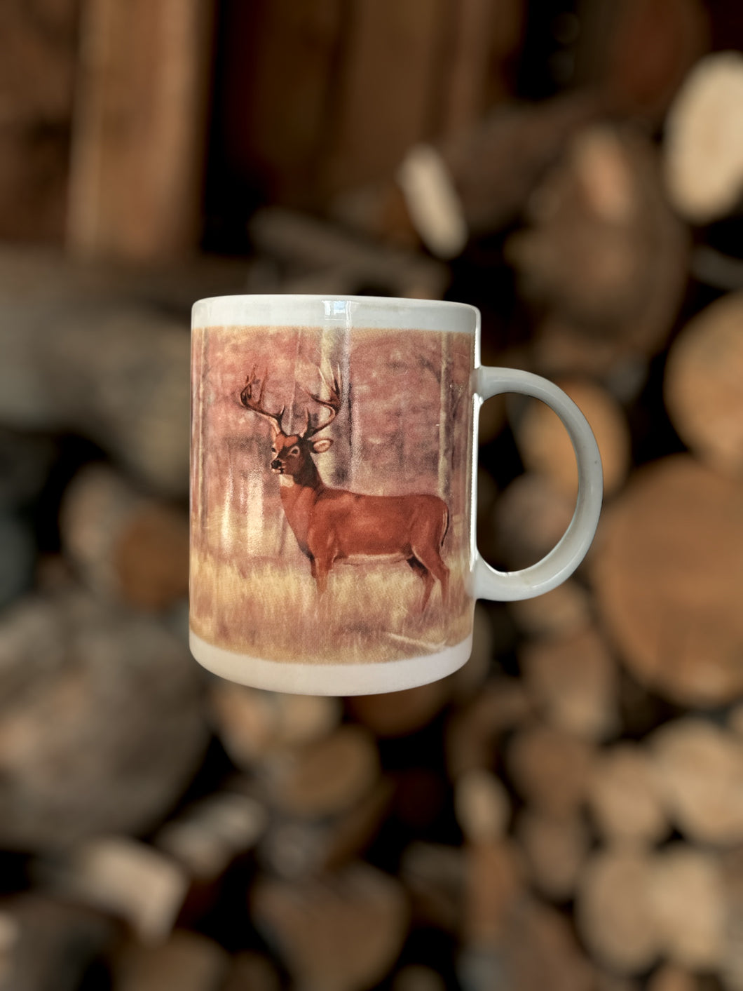 Vintage Deer Mug