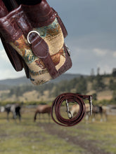 Load image into Gallery viewer, Vintage Horse Tapestry Crossbody/Handbag

