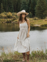 Load image into Gallery viewer, Plaid Tie Dress
