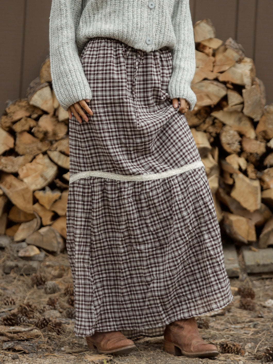 Ellis Plaid Skirt