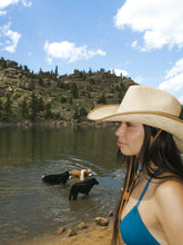 Load image into Gallery viewer, Straw Cowboy Hat
