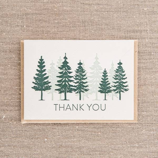 Thank You Trees Card